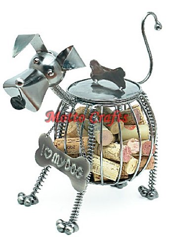 Dog wine cork holders