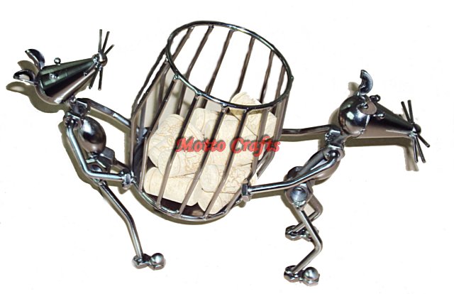 cock wine cork holders