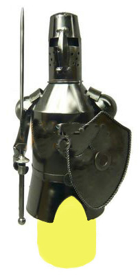 Knight wine bottle holders/wine racks