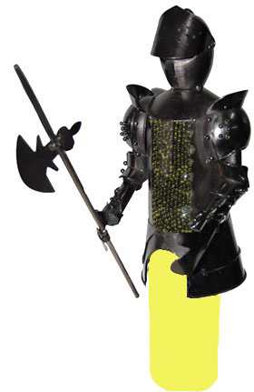 Knight wine bottle holders/wine racks