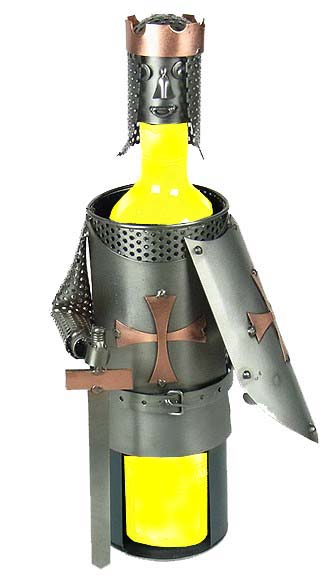 Knight wine bottle holders/wine racks